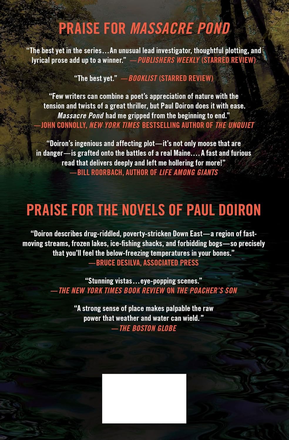 Massacre Pond: A Novel (Mike Bowditch Mysteries)     Hardcover – July 16, 2013